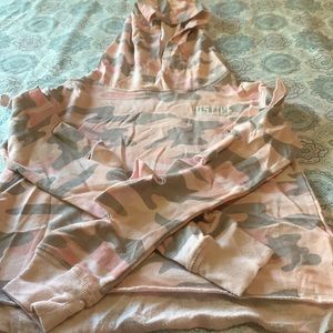 Kids Justice Pink Camouflage Jacket